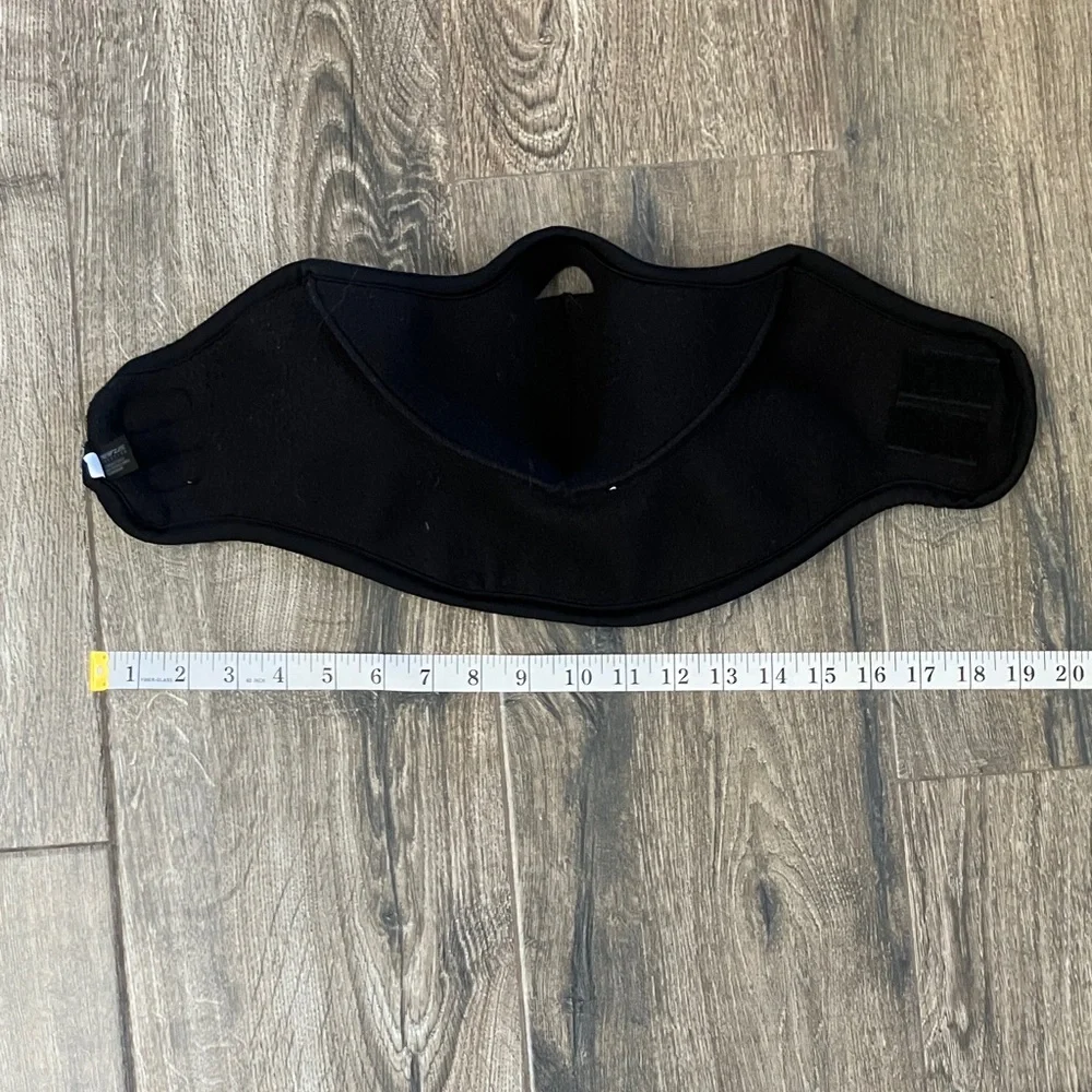Seirus Black Face Mask Neoprene and fleece